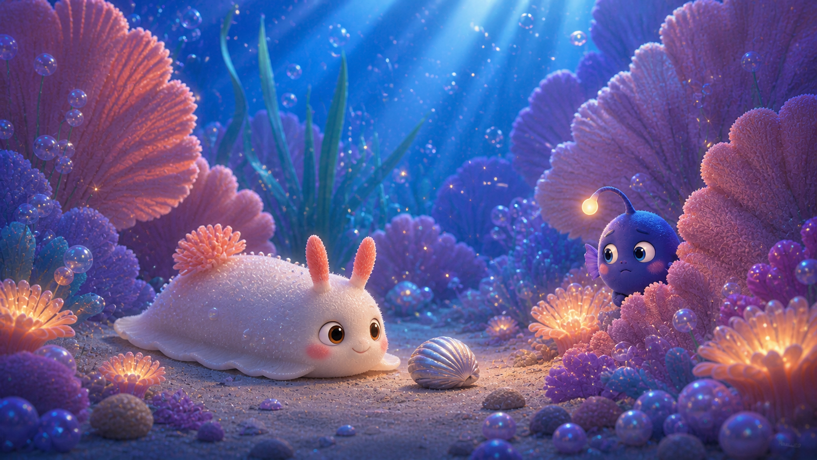 Tuli and the Lantern Fish animated story